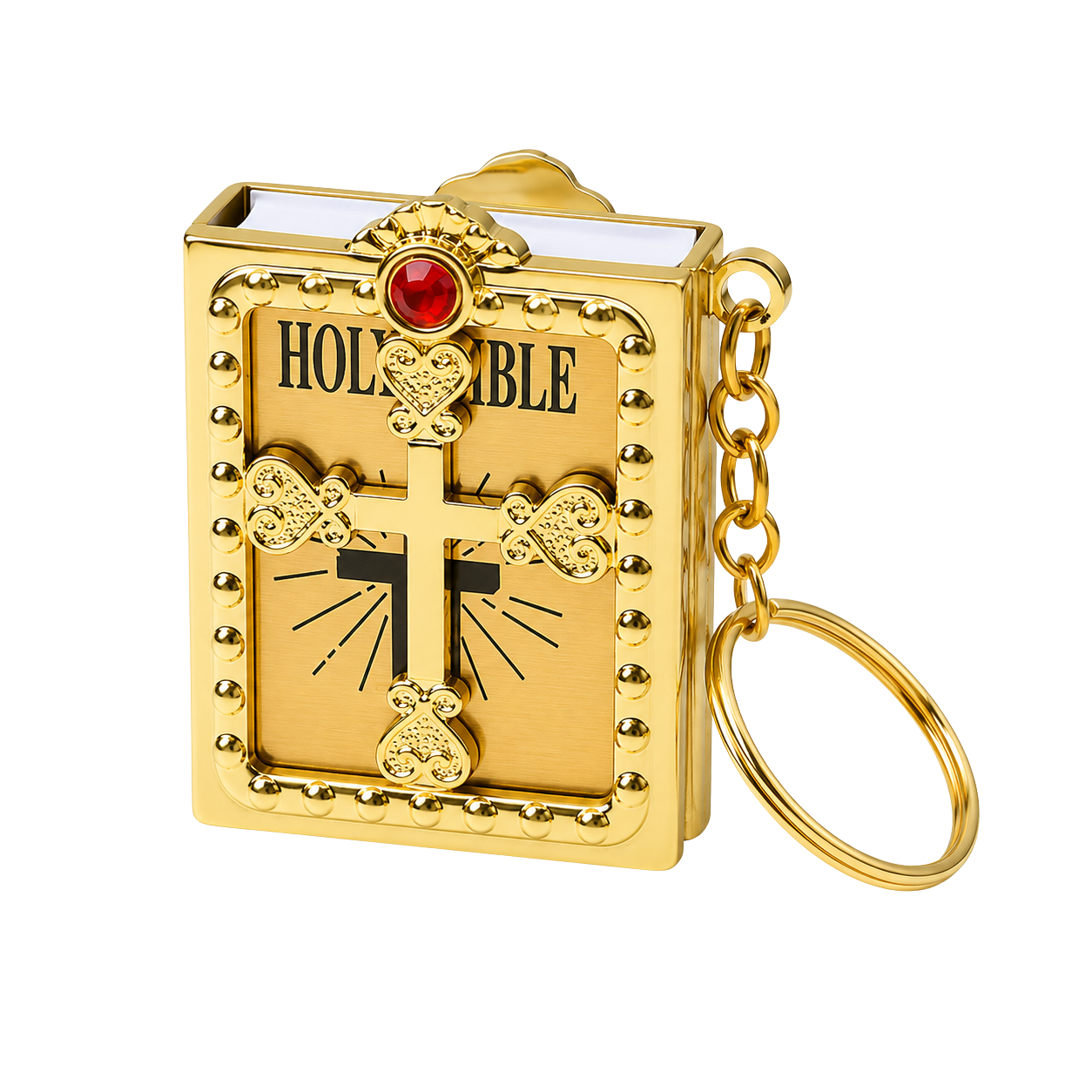 Mini Biblia Cristiana en Llavero ✝️