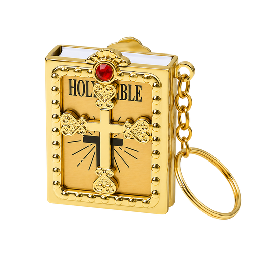 Mini Biblia Cristiana en Llavero ✝️