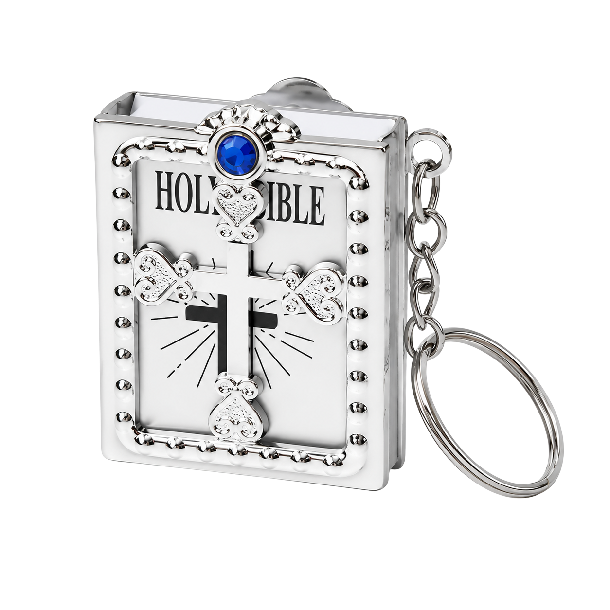 Mini Biblia Cristiana en Llavero ✝️